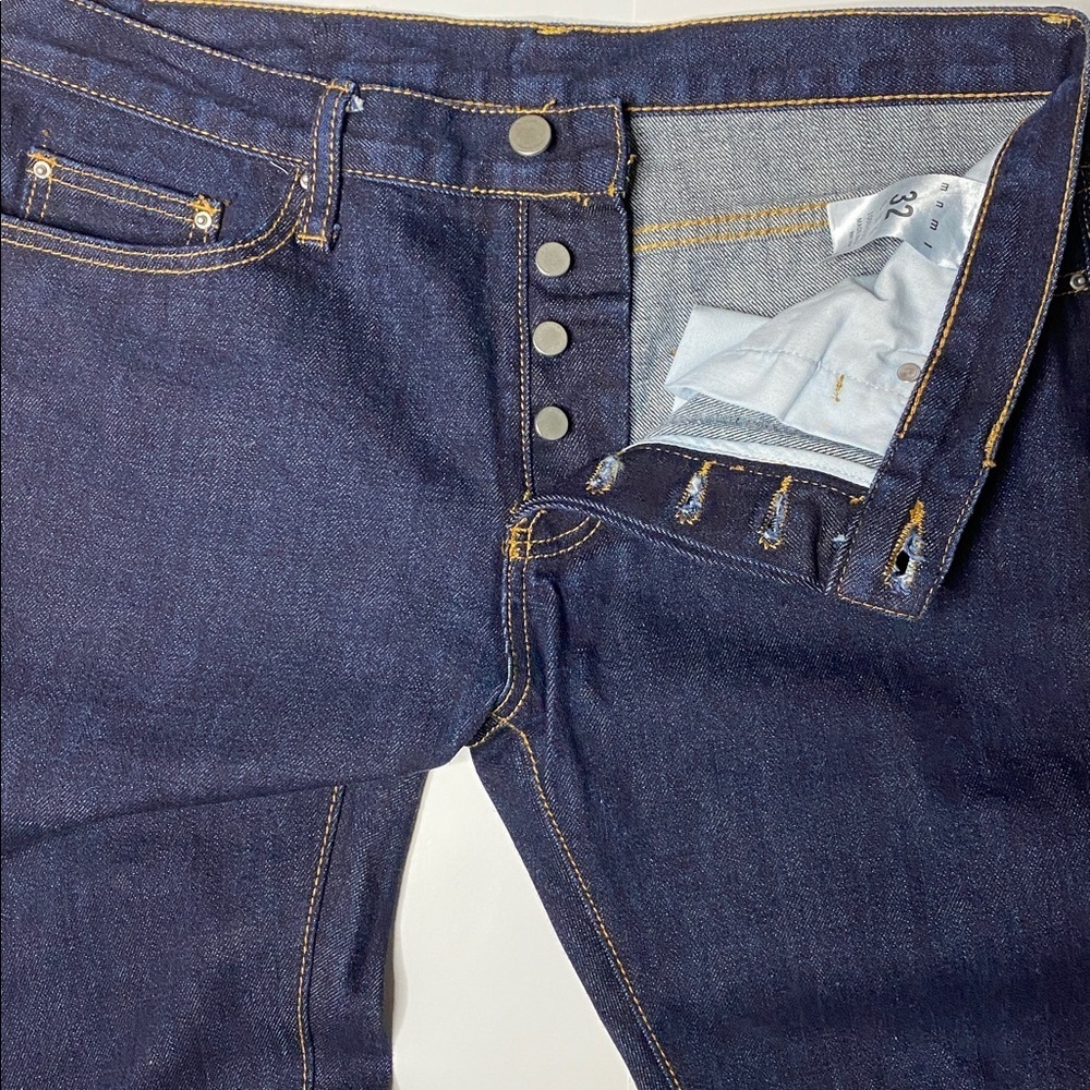 MNML Dark Indigo Denim Jeans - Picture 8 of 11